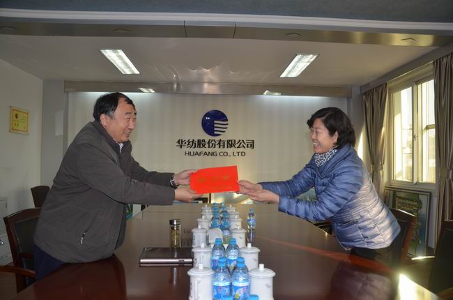 濱州市總:把關愛獻給勞模